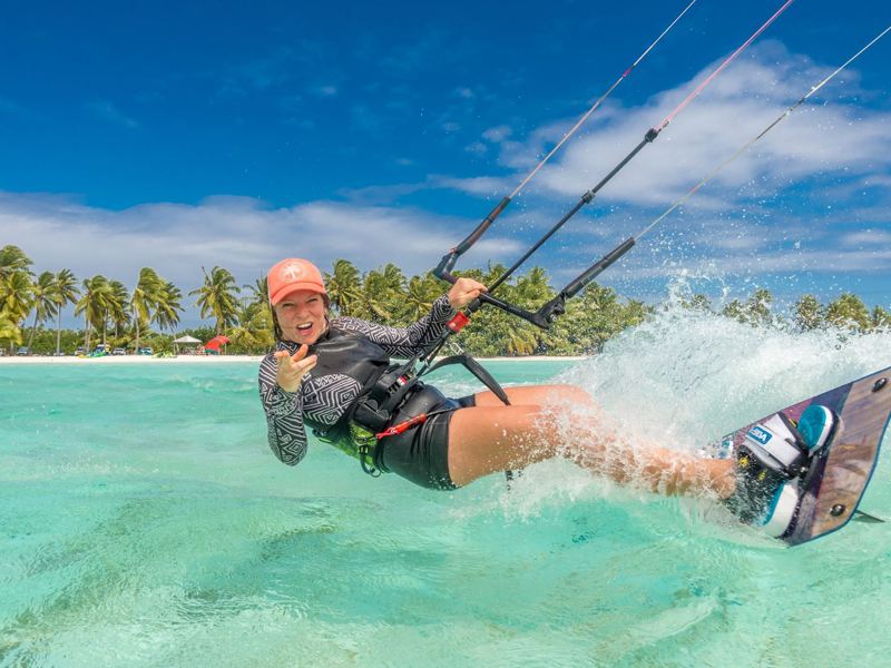 Kiteboarding